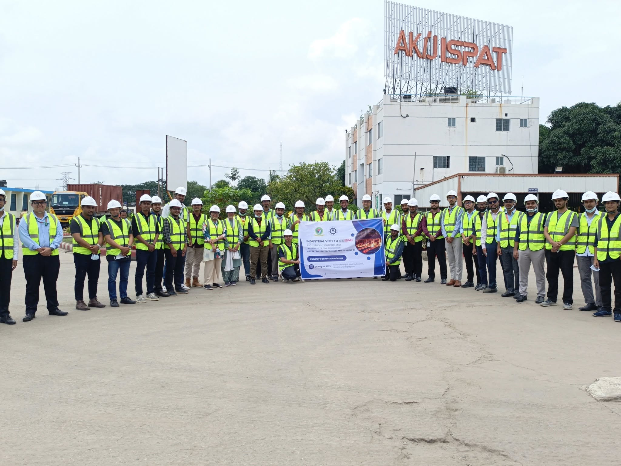 Industrial Visit to AKIJ Ispat Ltd
